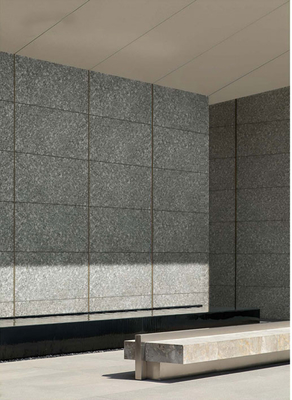 Chapa de porcelana fosca de lichia cinza 600x1200mm
