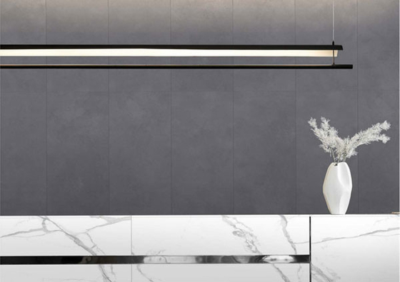 Cimento cinza 60x120cm Resistente a ácidos azulejos de pedra exterior