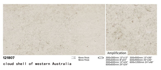 Amarelo claro e cinza durável e resistente ao desgaste 1200x600x18mm azulejos de pavimentação de porcelana para jardim e pátio