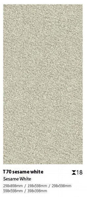 Ladrilho de pedra para exterior de argila cinza 600x1200mm antiderrapante