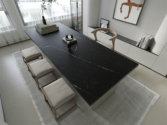 Elegante Grade AAA Piso Interior Chapa de Pedra Sinterizada 1420x2700mm Para Shopping Mall