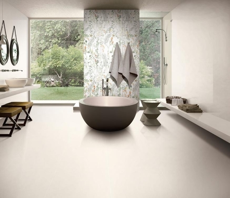 Telhas de porcelana de piso de vidro macia antibacteriana de 750x1500mm