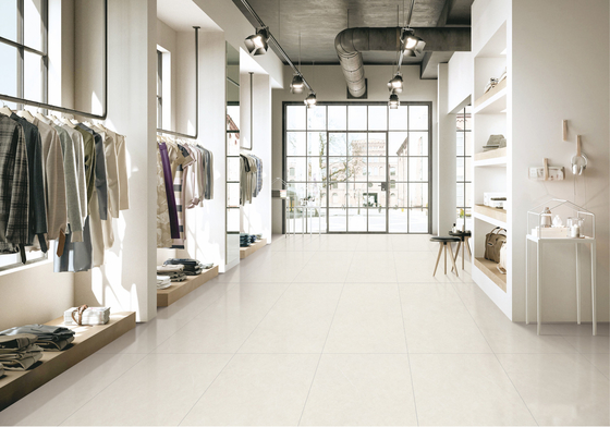 Parede interior não escorregadia de porcelana para rosto de bebê 600x1200mm azulejos retangulares bege para design de casa