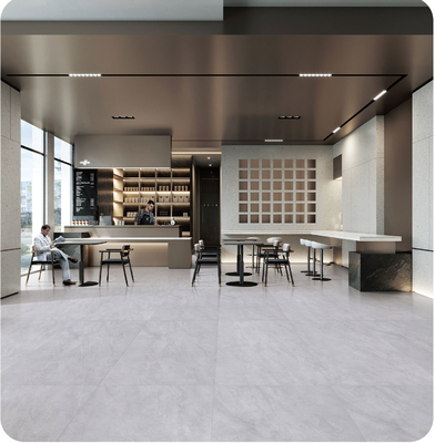 Azulejo de porcelana antibacteriana cinza claro 600x1200mm Grau AAA