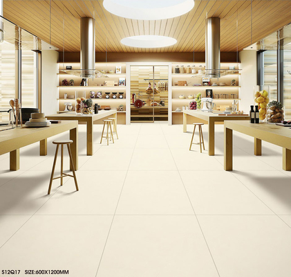 Chapa de porcelana vidrada macia de grau AAA 600x1200mm Argile de piso interior