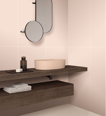 Parede interior rosa 48 