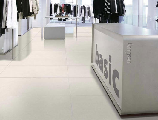 Peças de porcelana de vidro suave 1200x600mm e peças decorativas de piso interior para sala de jantar e sala de estar