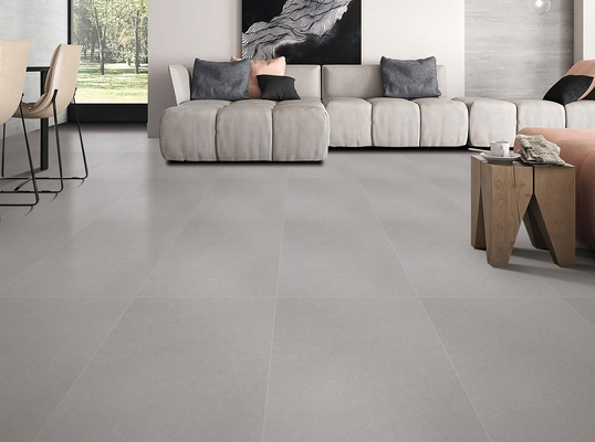 Chapas de exterior cinza 1200x600mm Pavimento interior de porcelana vidrada Decoração de chapas para chuveiro
