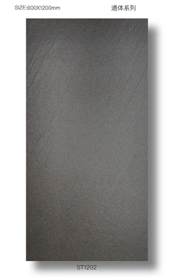Grão escuro 1200x600mm Corpo inteiro piso exterior Retro azulejos de porcelana para o jardim à prova de umidade
