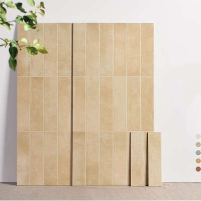 Amarelo claro 40x80cm Face de bebê Decorativo azulejos de parede de porcelana para quarto e centro comercial