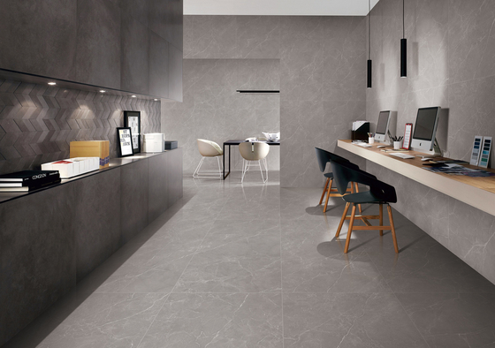 Chapa de porcelana cinza 1200x600mm e chapas de piso para varanda