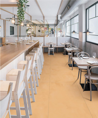 Telhas decorativas modernas 600x1200mm Telhas de parede interiores e porcelanas de vidro macio para varanda