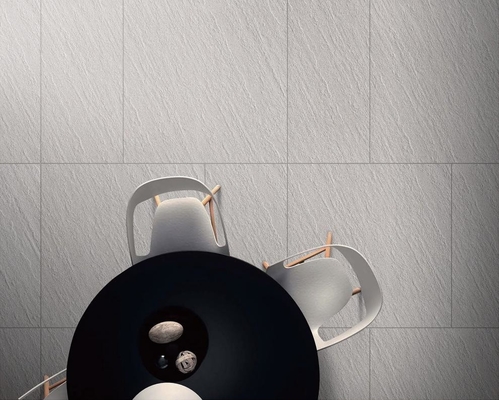 Chapas de chão de tijolo de ferro cinza e parede interna 60x60cm Chapas de porcelana de corpo inteiro para renovação de apartamento