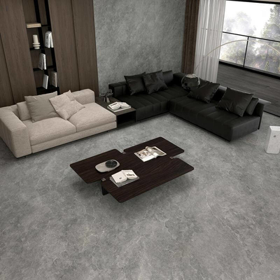 Muralha interior quadrada 1200x1200mm SGS Baby Face azulejos de porcelana e mármore olhar azulejos cinzentos e varanda e decoração