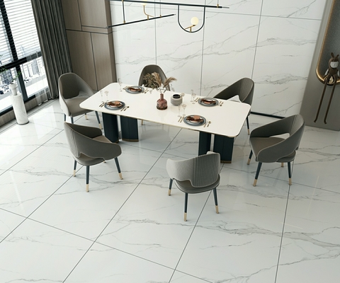 Carrara W.A 0,5% Antigo azulejos de piso externo para renovação 900x1800x9mm ISO9001 azulejos de porcelana polida vidrada para balcão do shopping mall
