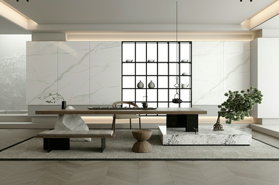 Piso interno W.A 0.5% Não desbotar 900x1800x9mm porcelana polida vidrada telha Para quarto da casa