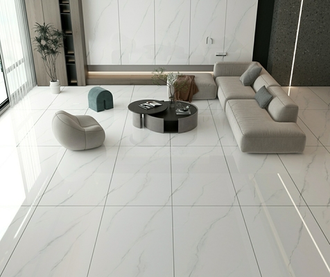 W.A 0,5% azulejos de fundo de piso exterior para escritório 900x1800x9mm e azulejos de porcelana polida moderna SGS para decoração e restaurante