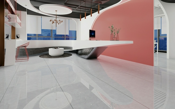 900x1800x9mm Grão porcelanato polido vidrado para piso e parede