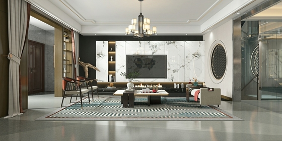 Carradas de fundo branco elegantes parede exterior e piso porcelana vidrada 900x1800x9mm para quarto e varanda