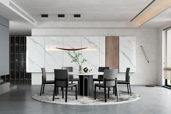 Carrara Branco 900x1800x9mm Porcelana polida azulejos vidrados piso interior e parede piso para sala de estar