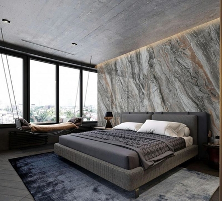 Piso e parede interiores Marmore Look 900x1800x9mm Antiderrapante Polido vidrado porcelana azulejo para Dedroom e cozinha