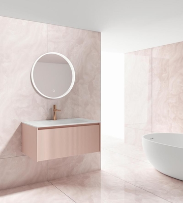 Rosa Marble Look azulejos de piso interior grau AAA antiderrapante polido vidrado porcelana azulejo para sala de estar e escritório