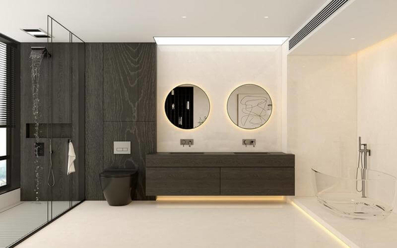 Grade AAA Firebrick 1200x1800x9mm Carrara porcelana vidrado azulejos polidos para banheiro e azulejos de piso interior