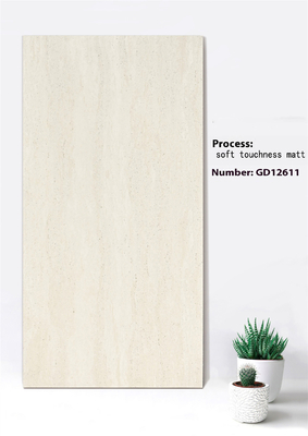 Impermeável Amarelo e Beige Suave Toque Matt Cortina Parede Grossa Telhas Para Decoração E Construção 600x1200mm