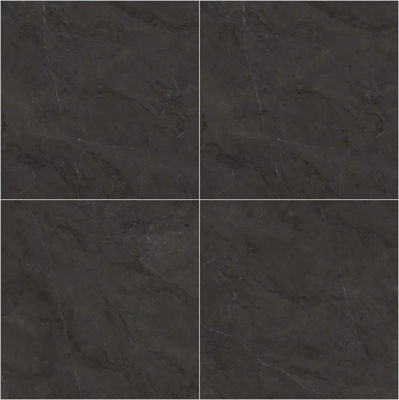 Laje de Pedra Sinterizada Polida Cinza Escuro 1200x1200mm