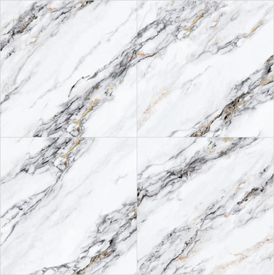 Chapas de pedra sinterizadas polidas 1200x1200 mm para piso interior