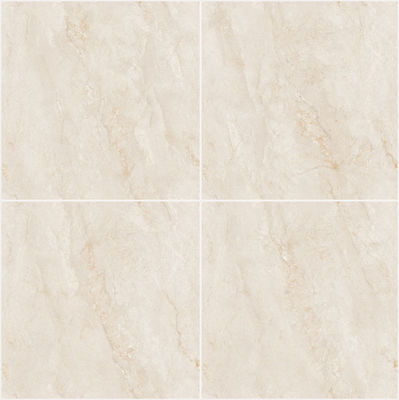 Chapas de porcelana polida de amarelo claro de 800x800 mm