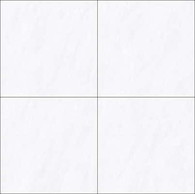 Elegantes 800x800mm de mármore polido vidrado porcelana azulejos piso interior cinza para quarto