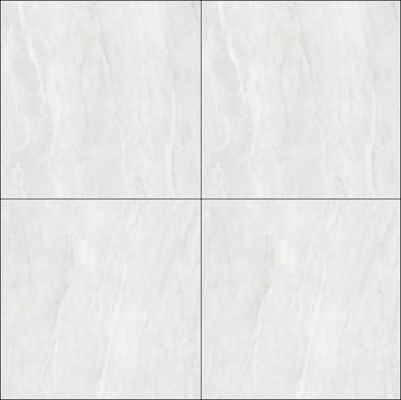 Azulejo de porcelana polida cinza 800x800mm resistente ao desgaste