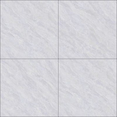 Azulejos de porcelana polida cinza esmaltada 800x800mm para pisos de escritório