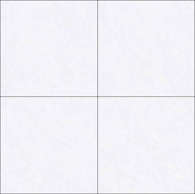 Azulejos de porcelana esmaltada polida em mármore 800x800mm resistentes ao desgaste e à prova d'água para sala de estar cinza claro