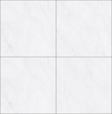 Azulejos de porcelana polida cinza claro 800x800mm de mármore grau AAA para apartamento deslumbrante