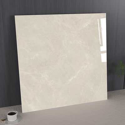 Resistente ao desgaste Antibacterial Indoor Floor Light Grey 1000x1000mm Polished Glazed Porcelain Tile For Building