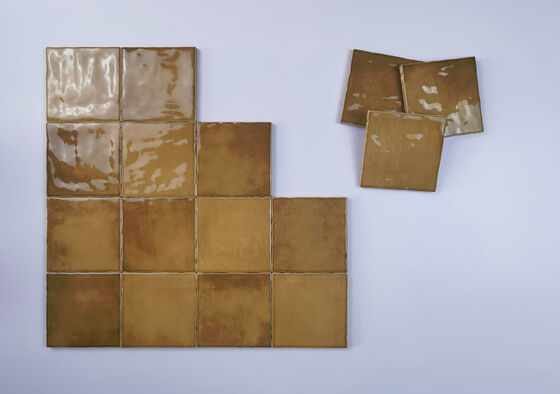 Chapas de parede de cerâmica resistentes a arranhões de 10x10cm para sala de estar e quarto