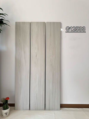 Azulejos de Porcelana Marrom Fosco para Interior Resistentes a Ácidos 200x1200mm para Sala de Estar e Escritório