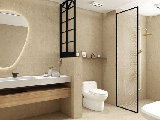600x1200mm azulejos de porcelana Khaki Matt com superfície de molde azulejos de piso para escritório e apartamento