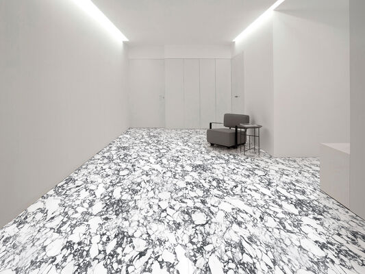 Piso interno à prova d'água 600x1200mm Reprodução de azulejos de porcelana vidrada para escritório e apartamento