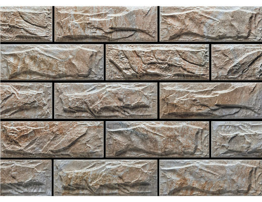 telhas de pedra exteriores 0.98cm grossos super do revestimento do GV de 10X28cm