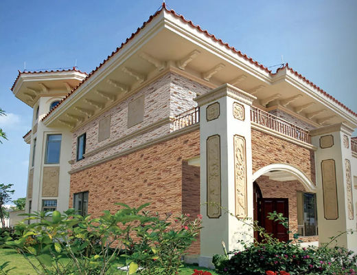 o revestimento de pedra exterior de 9.5mm AAA telha a casa de campo exterior de 150x600mm