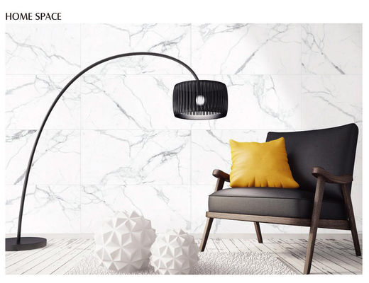 A porcelana completa do corpo do AAA 60x120cm da categoria telha Carrara 1cm de mármore branco