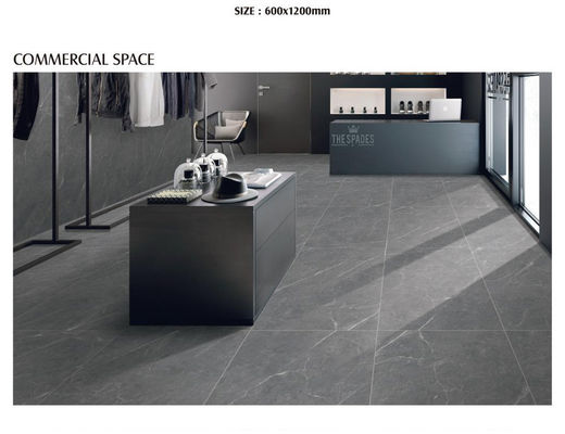 a porcelana do ISO de 600x1200mm Vitrified telha Matt Finish Glazed Grey Marble PRIMERA