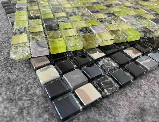 O aço galvanizou a parede decorativa 1.36kgs do chuveiro do fundo da bancada das telhas de mosaico do GV