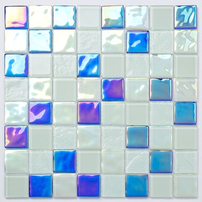 Telhas de mosaico impermeáveis da piscina 303x303mm para o departamento